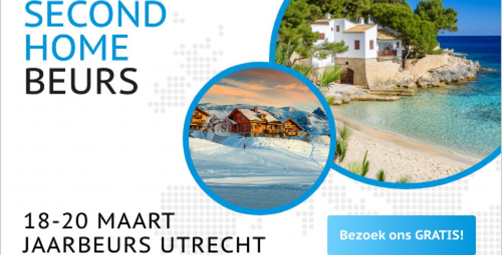 SELECT VILLAS bringt Ihnen die Immobilie Ihrer Träume auf der Second Home Expo 2022, die vom 18. bis 20. März in Utrecht, Niederlande, stattfindet