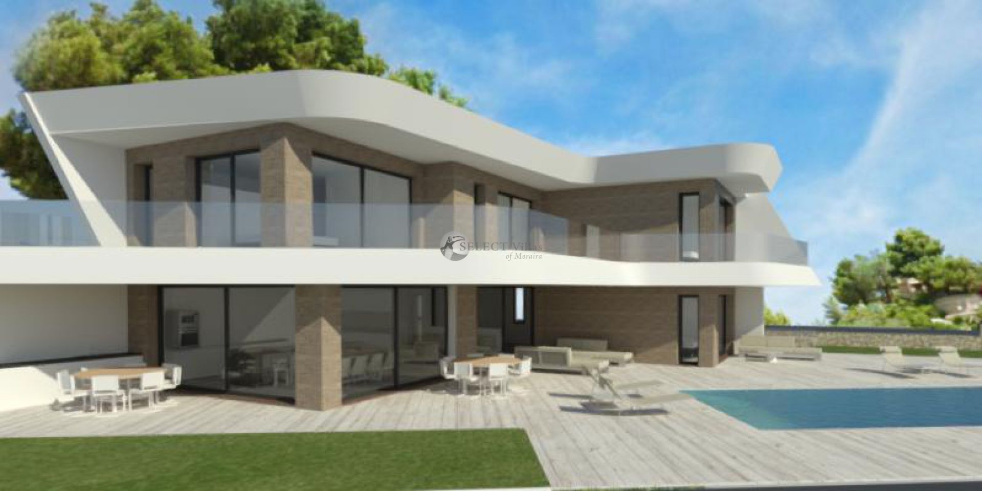 Neubau Villa zu verkaufen in Moraira