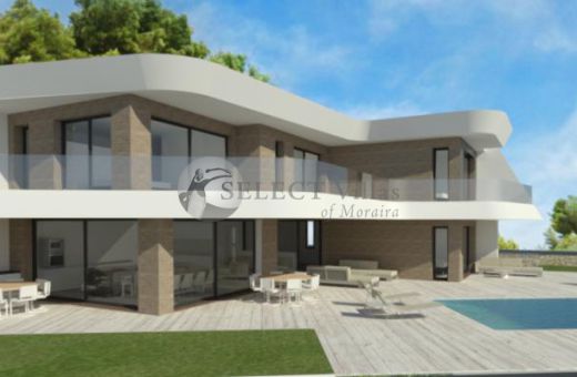 Neubau Villa zu verkaufen in Moraira